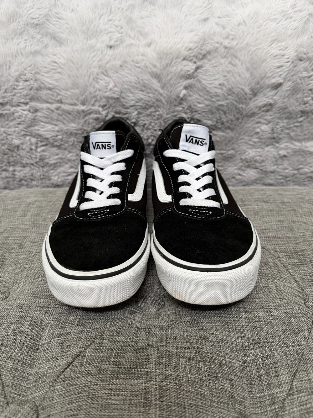 Vans Old Skool Sneakers in Black and White